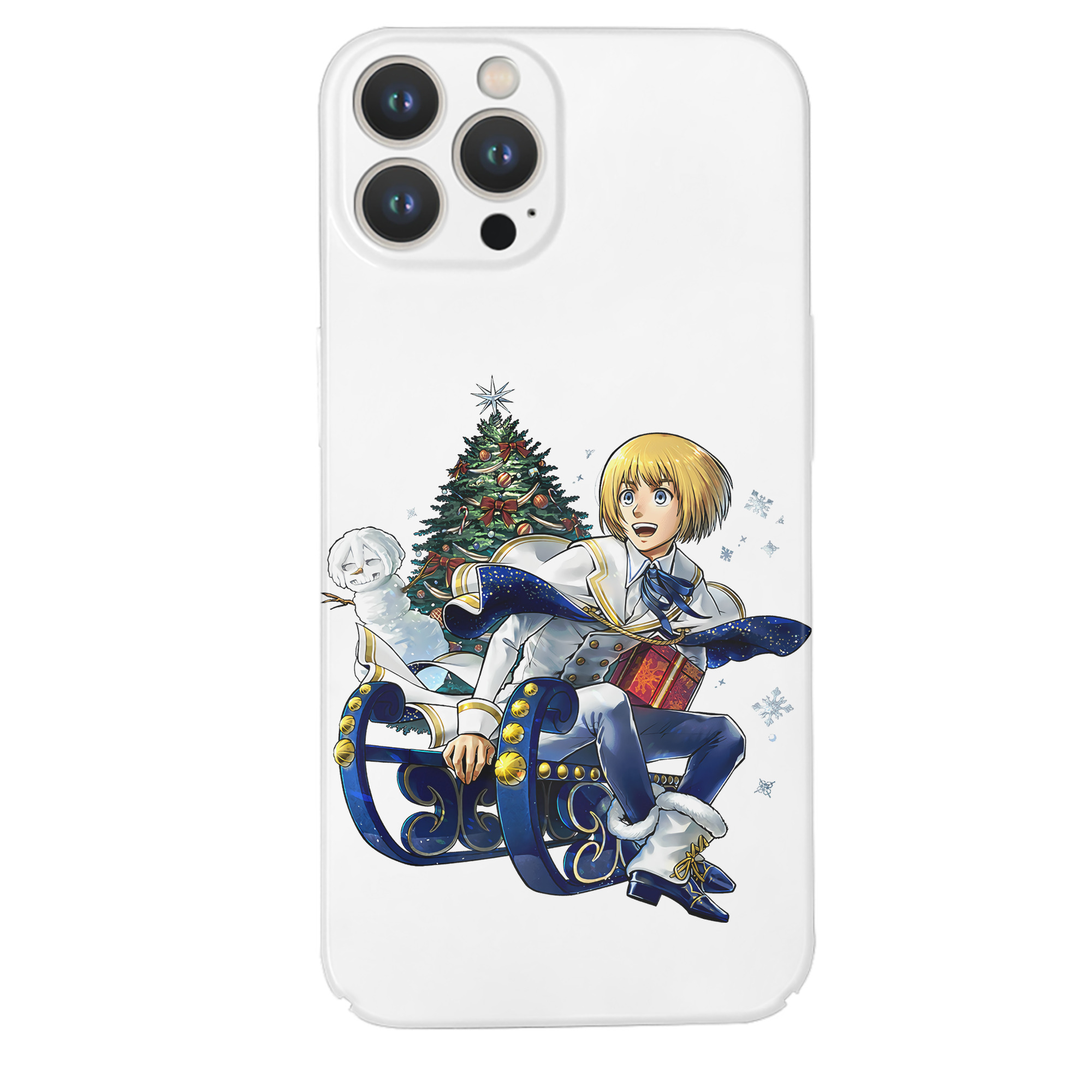 （画像用） 進撃の巨人 アルミン·アルレルト Attack on Titan Armin Arlert 【iPhone 14シリーズ対応】ハードケース